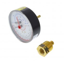 Watts 0121662 1/2" Combination Pressure & Temperature Gauge 0-200 PSI DPTG3-3