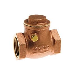 Watts 0123496 LFCV-1 1" NPT Swing Check Valve