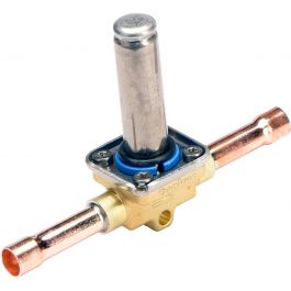 Danfoss 032F1157 N/C Solenoid Valve R410 3/8" Sweat EVR3