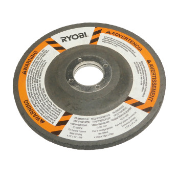 Ryobi Genuine OEM Replacement 4.5" Grinding Wheel - 039029012106