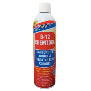 Berryman B-12 CHEMTOOL Carburetor/Choke Cleaners, 16 oz Aerosol Can, 12 CN/CA, #0117C