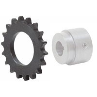 41 Tooth 50 Pitch Series X Weld-On Roller Chain Sprocket 50X41B