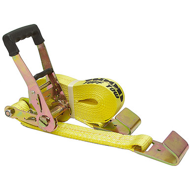 10000 lbs 27 Foot Flat Hook Ratchet Strap