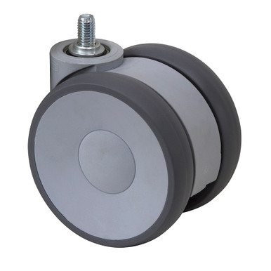 4" x 0.79" Swivel Threaded Stem Caster Tente