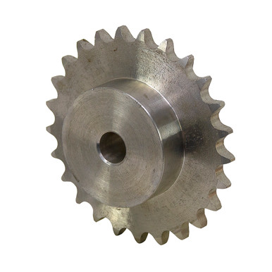 50 PITCH 25 TOOTH 3/4" UNFINISHED BORE ROLLER CHAIN SPROCKET
