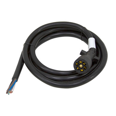 Seven-Way RV Pre-Wired Trailer Plug 96" Buyers Products TC2967P