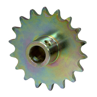 18 Tooth 0.64" Bore 41 Pitch Roller Chain Sprocket