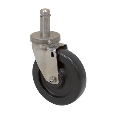 5x1-1/4 JARVIS 5-34-513GS STEM 3 Swivel Grip-Ring Caster