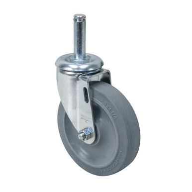 5" x 1-1/4" Swivel Grip Ring Stem Caster Colson 2.05251.445