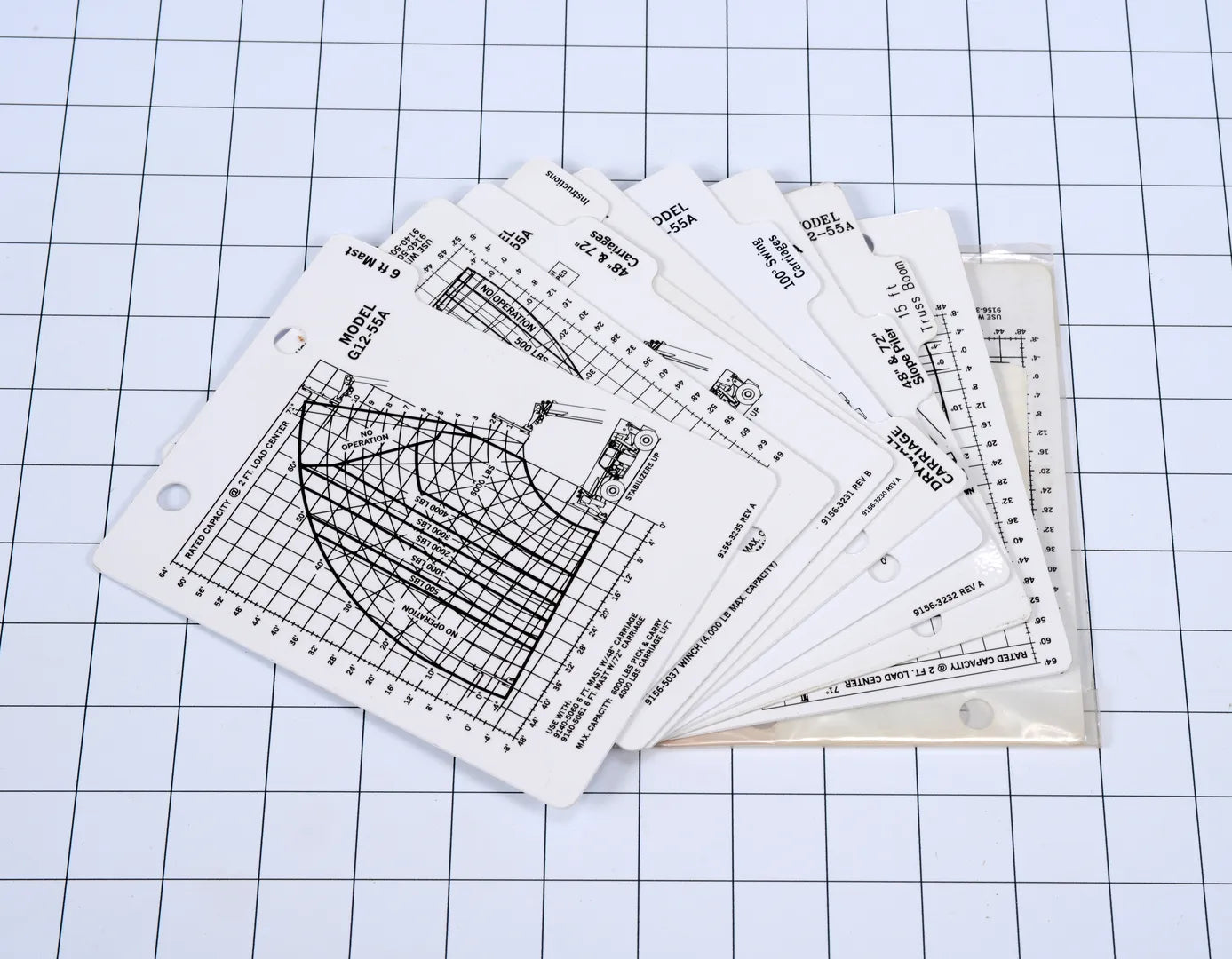 JLG Part # 1001105326S – Chart Booklet Load