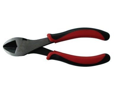 Anchor Products Diagonal Cutting Pliers, 6 in, Side Cut, Red/Black, 1/EA, #10406