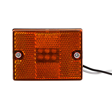 12 Volt DC Optronics LED Amber Marker Light MCL36APG