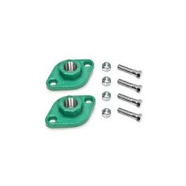 Taco 110-252-1 Cast Iron Flange Set W/bolts 1" NPT