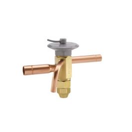 Sporlan Controls 110015 Thermostatic Expansion Valve (TXV) R410A 3/8" X 1/2" ODF 30" External Capillary