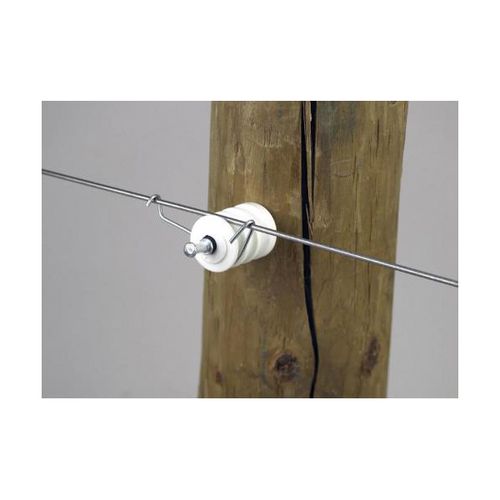 Wire To Insulator Fastening Clips (100 Per Pack)
