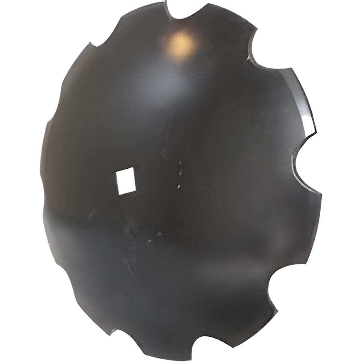 Disc Blade - 16" x 11 Gauge, Notched, 7/8" Square x 1" Round Axle