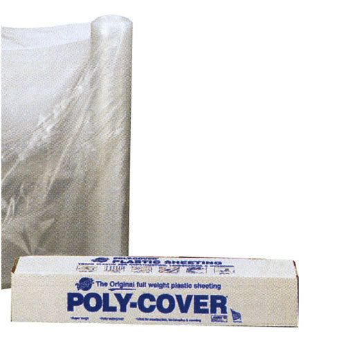 Warp's Poly-Cover Clear Plastic 16' X 100' 4 mil Thickness