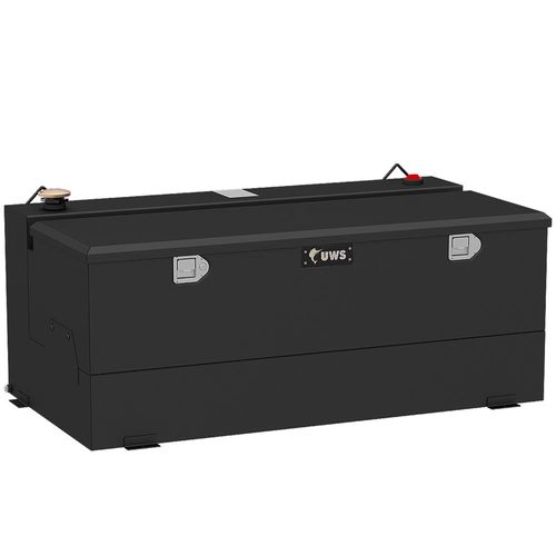 UWS 100-Gallon Combo Fuel Tank & Toolbox - Matte Black