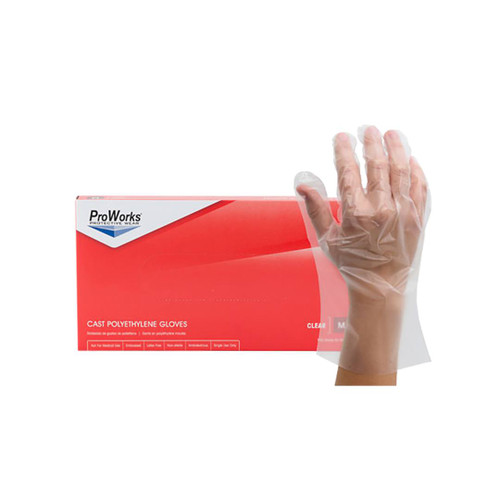 Adenna ProWorks Cast Poly Latex-free Gloves, Medium