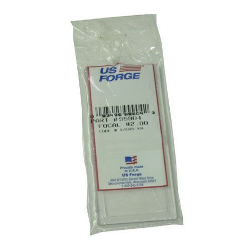 US Forge 2" x 4.25" Bifocal 2.00 Diopter Lens