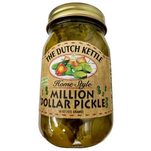 The Dutch Kettle Million Dollar Pickles (16 Oz. Jar)