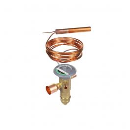 Sporlan Controls 128474 8-Ton Thermal Expansion Valve (TXV) 1/2" X 7/8" ODF 10' Capillary