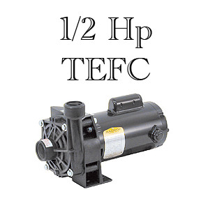 Webtrol PC50R-3PHT PC Series Centrifugal Pump, Noryl & 316 SS