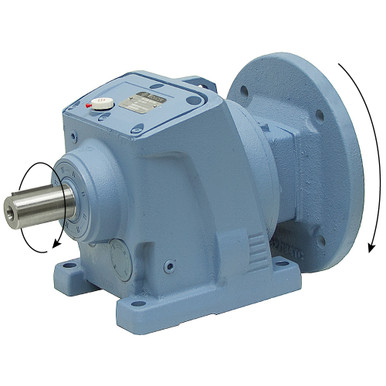 15.18:1 Size 47 3 HP Inline Cast Iron Gear Reducer Worldwide WINL47-15/1-182/4TC