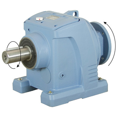 44.57:1 Size 97 10 HP Inline Cast Iron Gear Reducer Worldwide WINL97-40/1-213/5TC