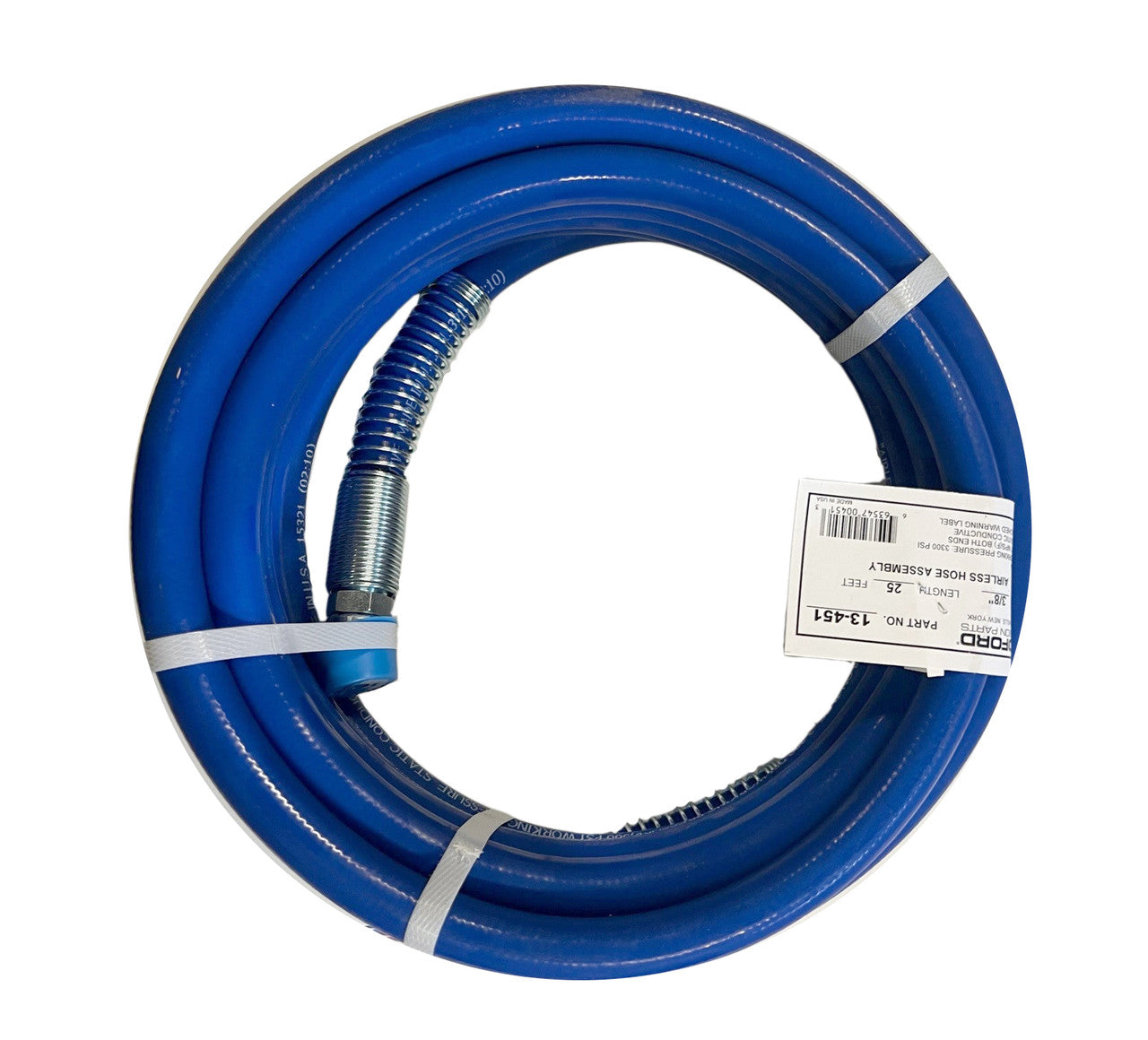 Graco 214703 Replacement Airless Hose: 25' x 3/8", 3300 PSI