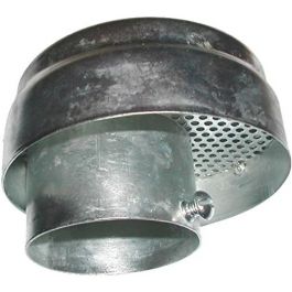 OEM Oil Equipment Mfg 14037 Vent Cap W/Screen 1-1/4" Zinc Plated Steel Slip-On 14037