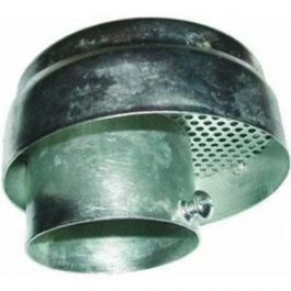OEM Oil Equipment Mfg 14039 Vent Cap W/Screen 2" Zinc Plated Steel Slip-On 14039