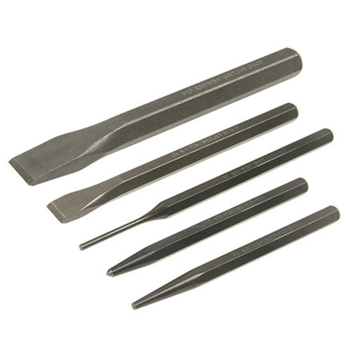 Punch and Chisel Set, 5 Piece