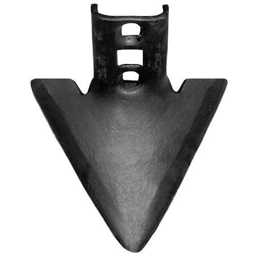 Row Crop Cultivator Sweep (6" x 1/4" - 54° Stem)