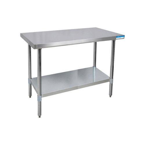 Diversified Spaces Stainless Steel Table, 48"W x 30"D x 35"H