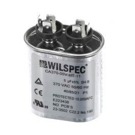 Carrier 15B0013N03 Oval Capacitor 5MFD 370V