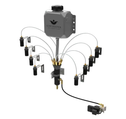 Lubeminder Pneuamtic Oiler Kit w/ 12V DC Timer Controller