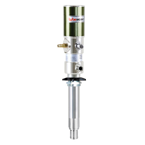 Lubeworks 3:1 Air Operated Oil Pump - Stub Style (Wall Mount)