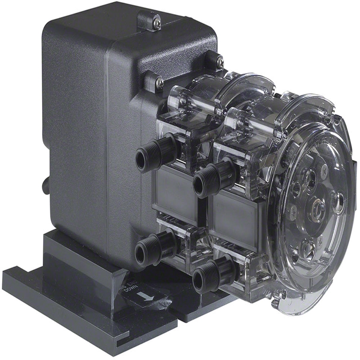 170DMP5 Double Head Fixed Flow Pump - 25 PSI 170 GPD 120 Volt - 3/8 Inch UV Tubing
