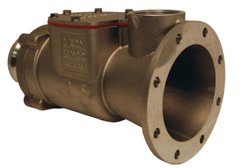 Dixon Blower Mounted Swing Check Manifold w/ Silicone Spring Loaded Flapper - Connection Outlet Not Included