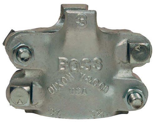 Dixon Boss B25 Clamp 1 1/2 in. Hose ID Zinc Plated Iron 4-Bolt Type