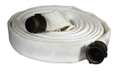 Dixon Powhatan 2 1/2 in. Double Jacket 800# Fire Hose NH (NST) Brass Couplings