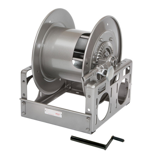 Hannay Reels 1 1/2 in.Series Manual Rewind Reel, Reel Only, 1 1/2 in. x 75 ft., 32-19-21