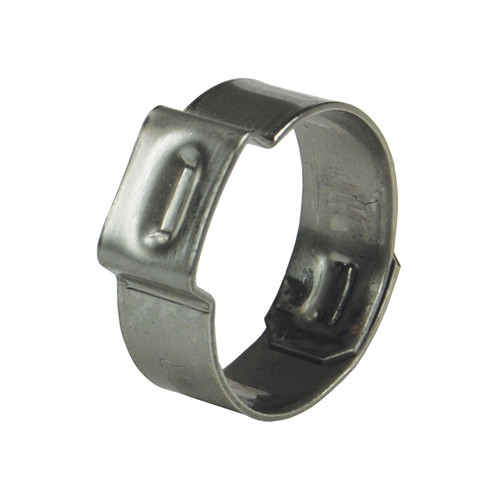 Dixon 7/8 in. 304 Stainless Steel Pinch-On Single Ear Clamp - QTY 100