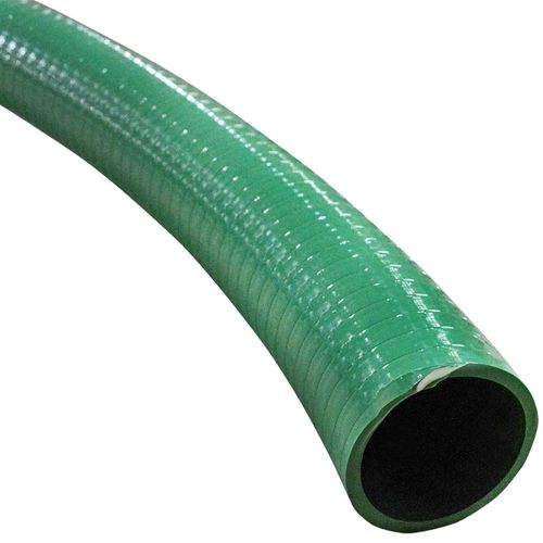 1-1/2" Standard Duty AG Green PVC Suction Hose