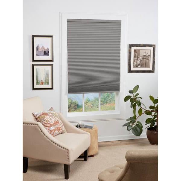 St. Charles 23 X 48 Gray Cloud Blackout Honeycomb Cellular Shade