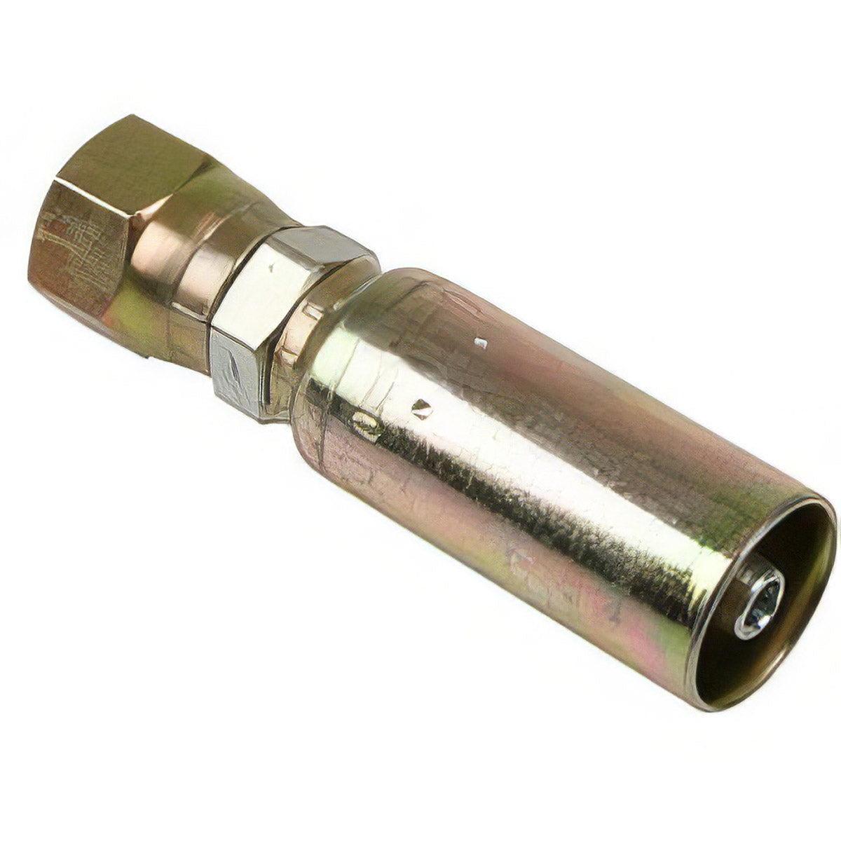VARI-CRIMP SERIES - 1/4 INCH HOSE, WITH 9/16 X 18 THREAD SIZE, JIC FEMALE STRAIGHT SWIVEL