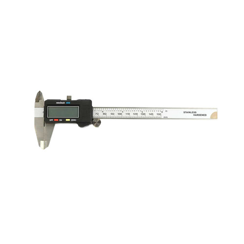 Big Horn Stainless Steel Digital Caliper, 6"