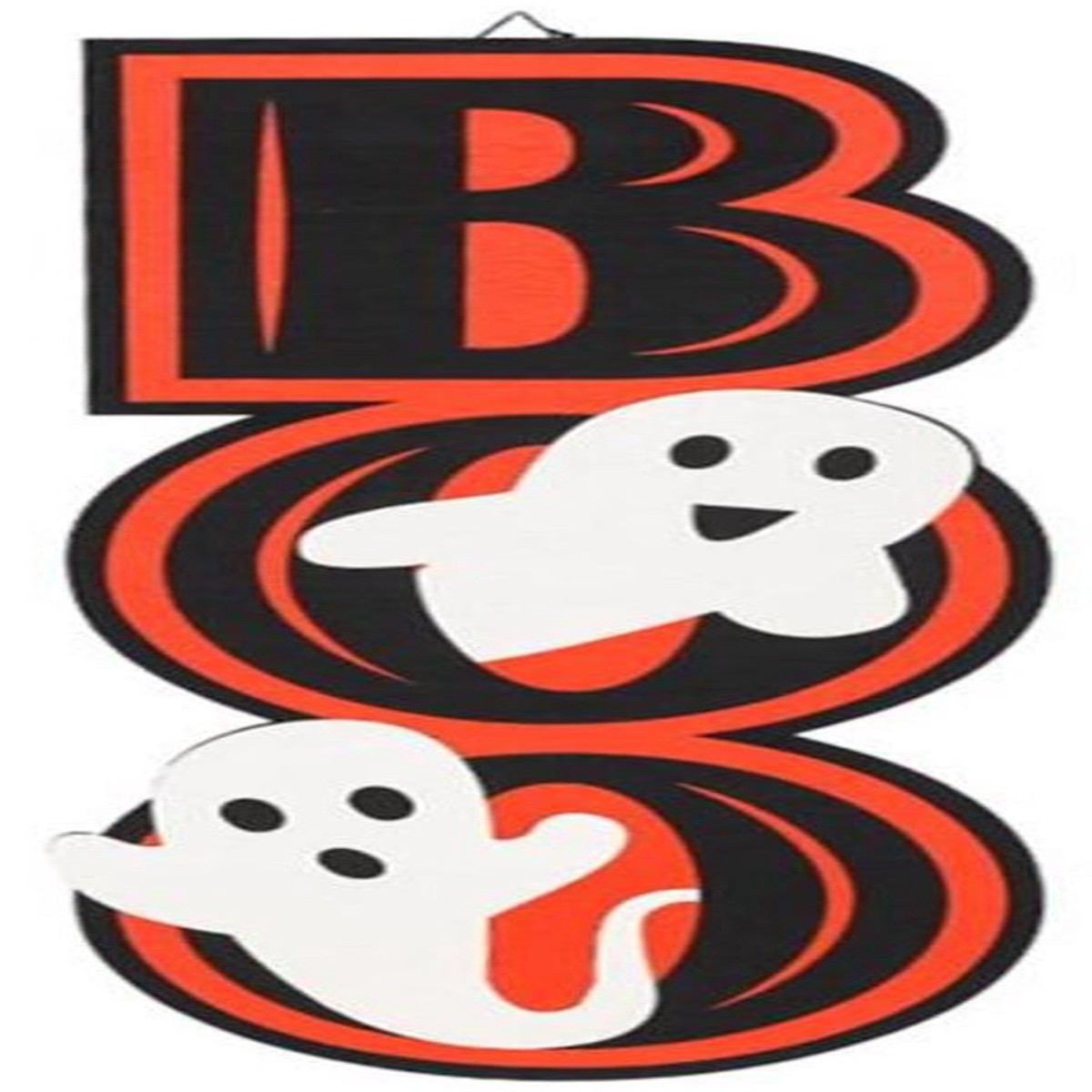 20" Felt Boo Wall Hanging Decoration