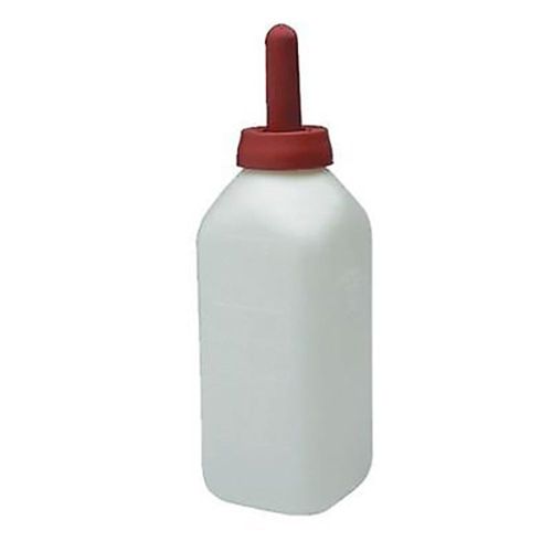 Calf Nursing Bottle, Snap-on Nipple, 2 Quart